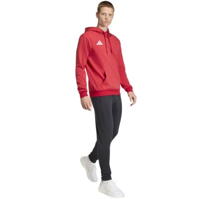 6. adidas Entrada 26 Hoodie für Herren, rot, JZ6576