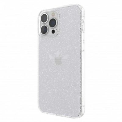 6. Adidas OR Protective Clear Case Glitter für iPhone 13 Pro Max - Transparent Silber
