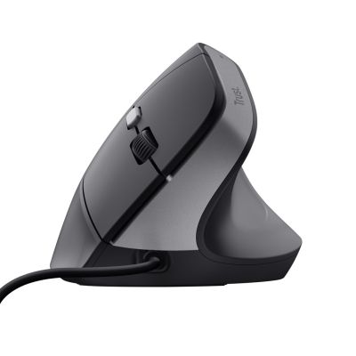 3. TRUST BAYO II ERGONOMISCHE MAUS SCHWARZ (25144)
