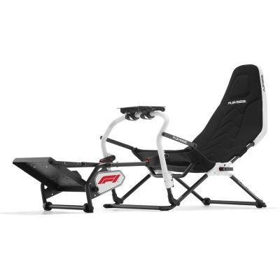 7. Playseat Challenge DD – F1 Universal-Gaming-Stuhl, gepolsterter Sitz, Schwarz