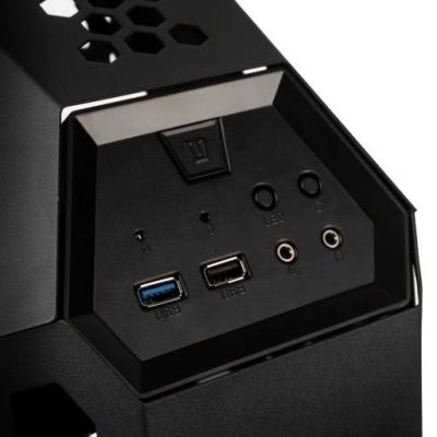 7. Kolink Big Chungus Shredded Midi Tower Computergehäuse Schwarz