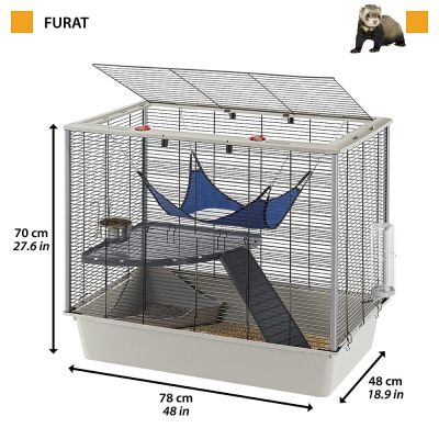 2. FERPLAST Furet Plus - Furet Plus Frettchenkäfig