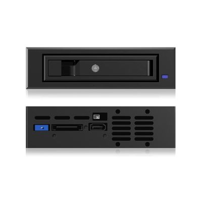 4. ICY BOX IB-129SSK-B 13,3 cm (5,25") Blendenabdeckung Schwarz