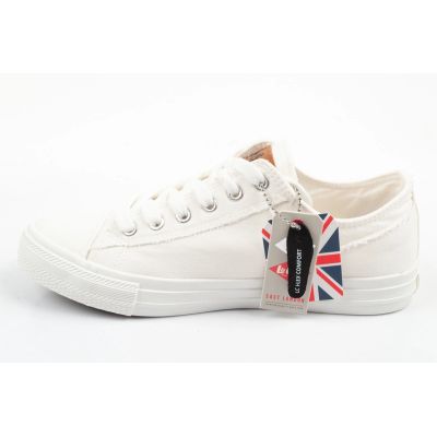 2. Lee Cooper Damen-Sportschuhe, Sneaker, modisch, weiß, bequem