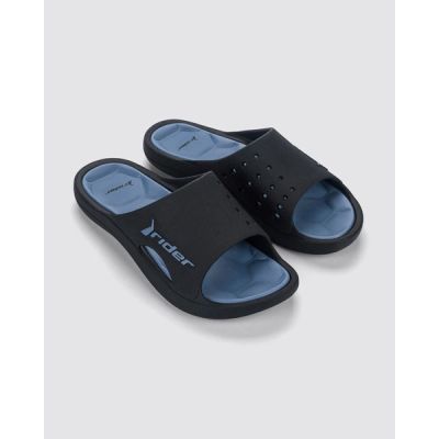 4. Rider Schuhe Herren Sport Flip-Flops Bay XIV Ad bequeme schwarze Hausschuhe