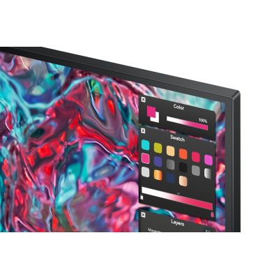 17. Samsung S80TB LED-Display 68,6 cm (27 Zoll) 3840 x 2160 Pixel 4K Ultra HD Schwarz