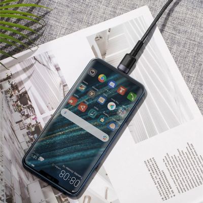 20. Baseus Cafule Kabel USB Typ C SuperCharge 40W Quick Charge 3.0 QC 3.0 Kabel 1m grau-schwarz (CATKLF-PG1)
