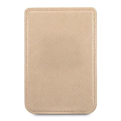 3. Guess Wallet Card Slot GUWMSSASLGO MagSafe Saffiano Gold/Gold