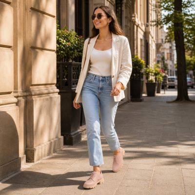 19. M.Daszyński Schuhe W SAN33B rosa