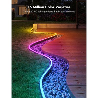 3. Govee H61A8 Outdoor-Neon-LED-Streifen, 10 m, mit WLAN, Bluetooth und RGBIC
