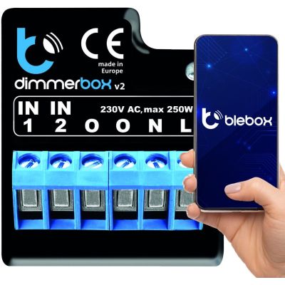 2. BLEBOX Dimmerbox v2 - Dimmer 230V