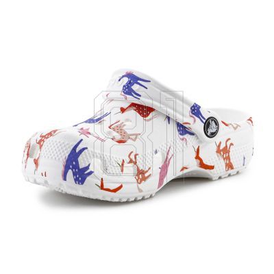 7. Crocs Classic Character Print Clog Jr 209695-9CD Flip-Flops