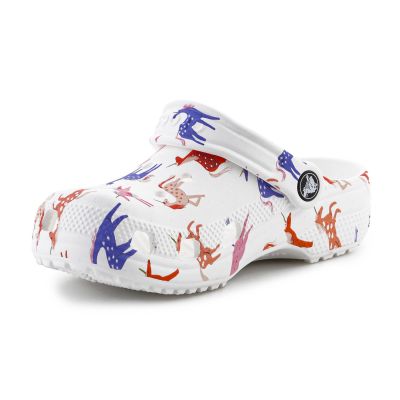 7. Crocs Classic Character Print Clog Jr 209695-9CD Flip-Flops