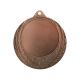 Allgemeine Bronzemedaille mit Platz für ein 50-mm-Emblem – Stahlmedaille