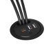 2. ICY BOX IB-HUB1407 Universelles schwarzes AC-Schnelllade-Internes