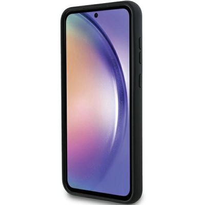 5. Karl Lagerfeld Choupette-Silikonhülle für Samsung Galaxy A35 – Schwarz