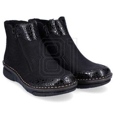13. Bequeme, isolierte Stiefeletten mit Reißverschlüssen Rieker W RKR555