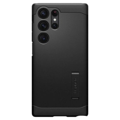 2. Spigen Tough Armor Hülle für Samsung Galaxy S23 Ultra – Schwarz