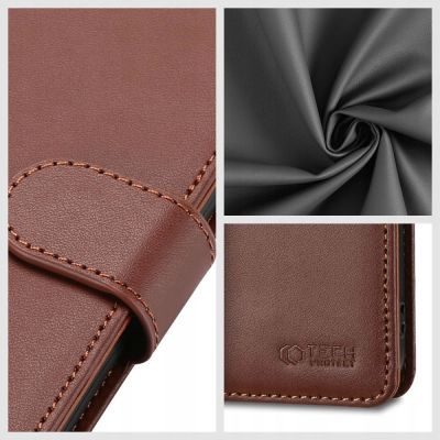 3. Tech-Protect Wallet Case für Motorola EDGE 50 NEO – schwarz