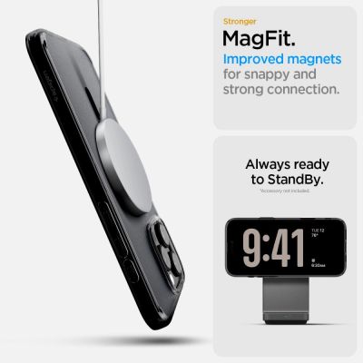 11. Spigen Ultra Hybrid Hülle für iPhone 16 Pro – Schwarz