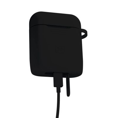 15. 3mk Silikon-AirPods-Hülle für Apple AirPods 2 – Schwarz