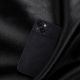 13. Nillkin Qin Leder Pro Hülle iPhone 14 Plus Kamera Cover Holster Cover Flip Case Schwarz