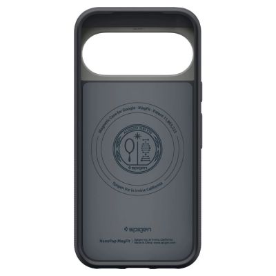 4. Spigen Nano Pop MagSafe Hülle für Google Pixel 11 Pro – Schwarz und Grau