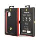 8. Ferrari FEHMSIP14MBK iPhone 14 Plus 6.7" schwarz/schwarz Hardcase Silikon Metall Logo Magsafe