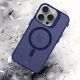 21. 3mk Smoke MagCase für iPhone 16 Pro - Blau-Transparent