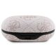 3. TWS Guess 4G Metall-Bluetooth-Kopfhörer mit ENC-Dockingstation – Pink