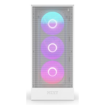 6. NZXT Kraken Elite 420 RGB All-in-One-Flüssigkeitskühler für Prozessoren, 14 cm, Weiß, 1 Stück.