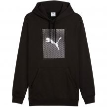 Puma Ess Logo Lab Hoodie FL M 684669 01 Sweatshirt