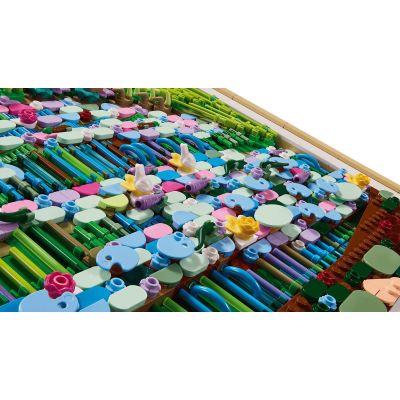6. LEGO Art 31220 – Claude Monet: Die Brücke über den Seerosenteich