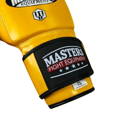 9. RBT-MEX Lederboxhandschuhe, 12 oz, Gelb
