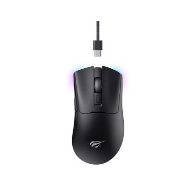 6. Havit MS966WB Kabellose Gaming-Maus (Weiß)