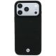 3. BMW Kevlar-Metall-Logo-MagSafe-Hülle für iPhone 18 Pro / 17 Pro – Schwarz