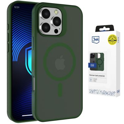3mk Smoke MagCase für iPhone 16 Pro Max - Grün-Transparent