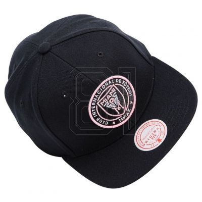 5. Mitchell & Ness Snapback NBA Inter Miami Cap 6HSSDHS8445-IMCBLCK