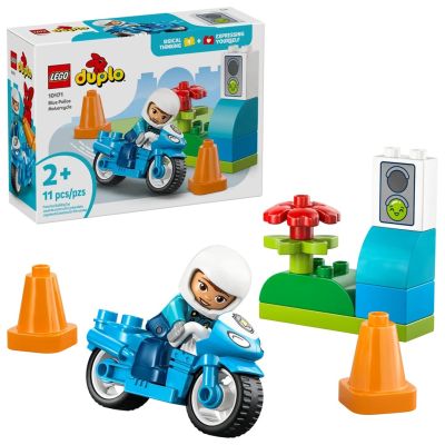 LEGO DUPLO TOWN 10471 Blaues Polizeimotorrad