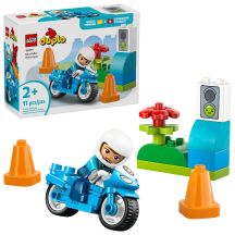 LEGO DUPLO TOWN 10471 Blaues Polizeimotorrad