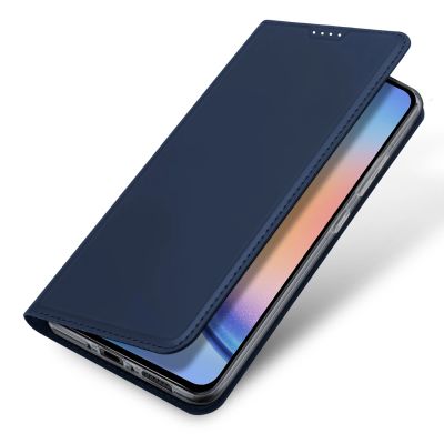 4. Dux Ducis Skin Pro Hülle für Samsung A35 5G mit Klappe - Blau