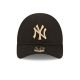 2. New Era 9FORTY MLB NY New York Yankees Infant League Essential Braune Baseballkappe für Kinder - 60298882