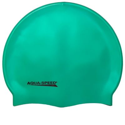Aqua-Speed Silikon Mega Badekappe in grün