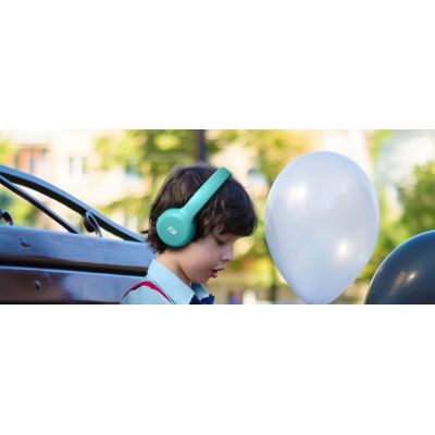 6. Muse M-215 BTB Kopfhörer/Headset Kabelloser Kopfbügel Musik Bluetooth Blau