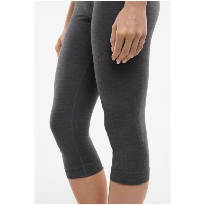 4. Damen-Thermoleggings Viking Base Layer Tende 3/4 Pants – Dark Grey, Größe: M