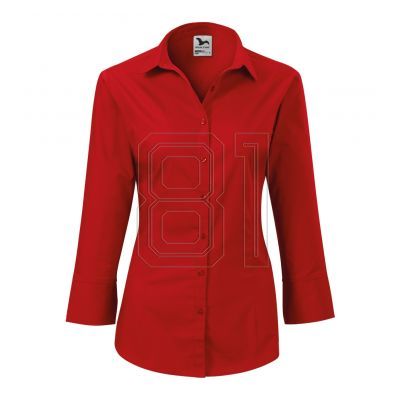 3. Malfini Style W MLI-21807 rotes Hemd