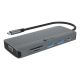 2. ICY BOX IB-DK4040a-CPD Kabelgebundener USB 3.2 Gen 1 (3.1 Gen 1) Typ-C-Laptop, Aluminium, Silber