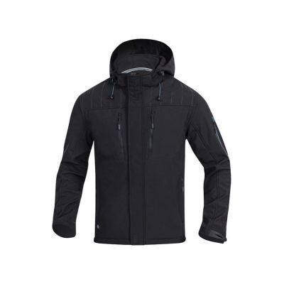 Softshell-Jacke von 4TECH, Schwarz, XL