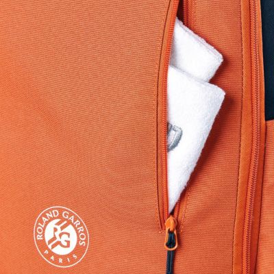6. Wilson Roland Garros 2026 Team-Rucksack Orange-Marineblau WR8053501001