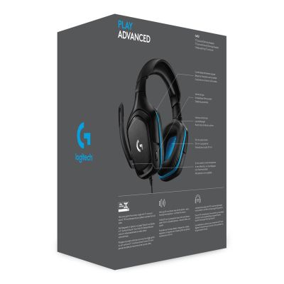 6. Logitech 981-000770 Kopfhörer mit Mikrofon (Schwarz)